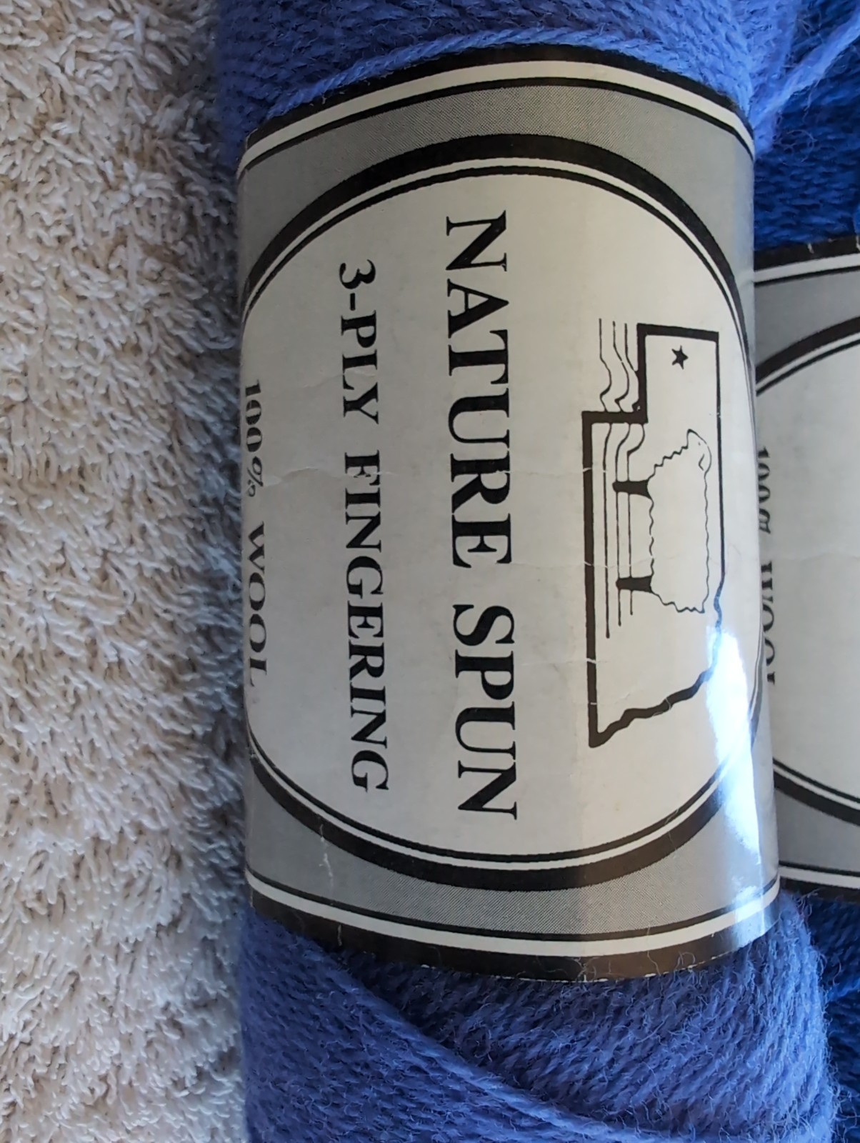 Brown Sheep Nature Spun 3-Ply Fingering Yarn. Mixed Lot of 5. Blues. As Picture