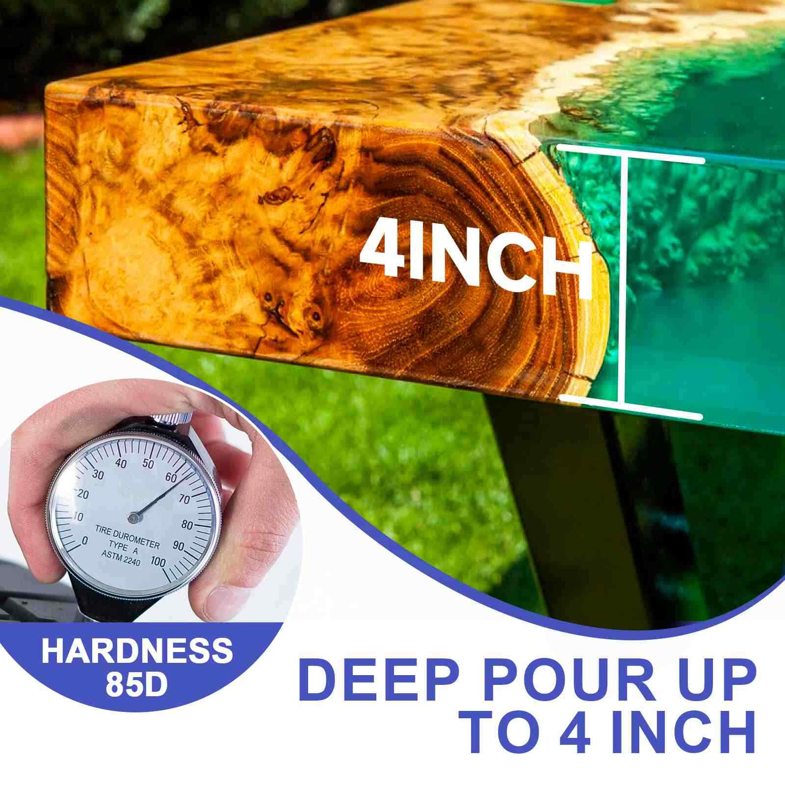 Deep Pour 2:1 Epoxy Resin Supplier – 12kg/ 3 Gallons Kit – DIY Art Castings