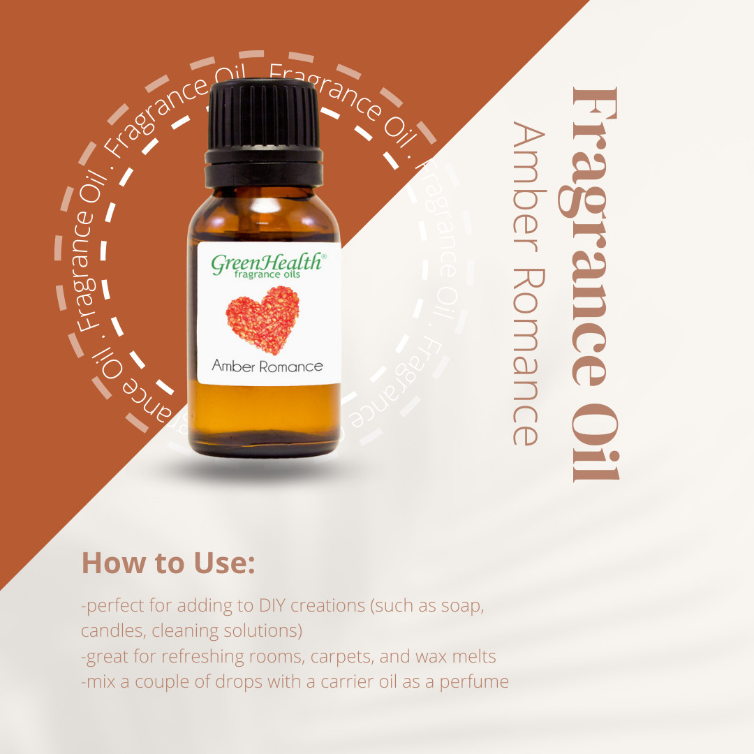 Amber Romance Fragrance Oil Choose Size Free Shipping