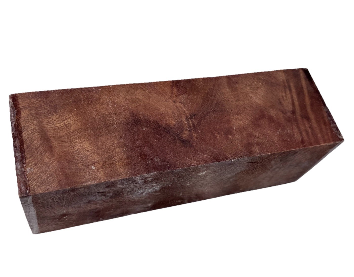 Camphor Burl wood block 7-3/8″ x 2-5/8” x 2-1/4″ (c73) Dried Craft Block