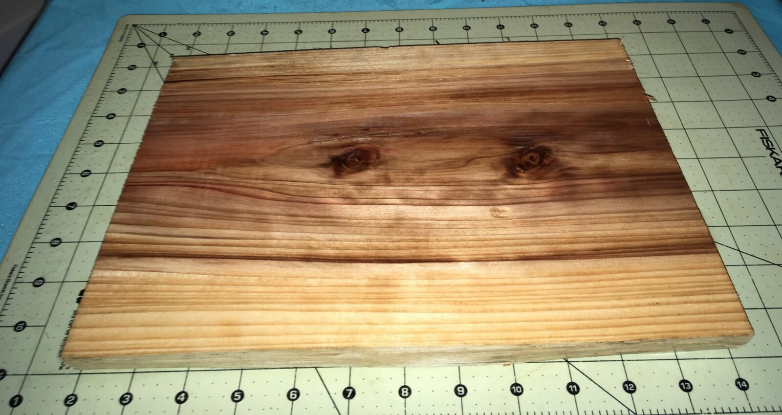 Aromatic Hawaiian SUGI Pine Japanese Cedar Board~ 12″ x 8 2/3″ x 1″ (#953)