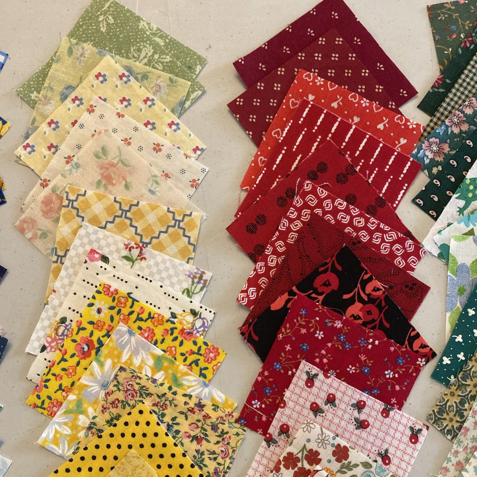 150 2.5 INCH (2.5” X 2.5”) QUILT SQUARES – Cotton Fabric Crafts Sew