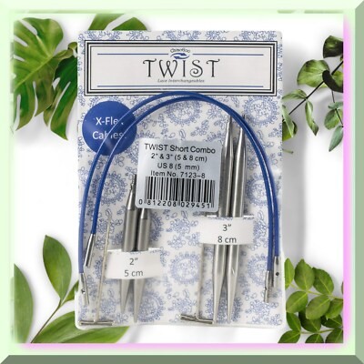 Needle Set US-4 to US-8 Sizes with Twist Mechanism