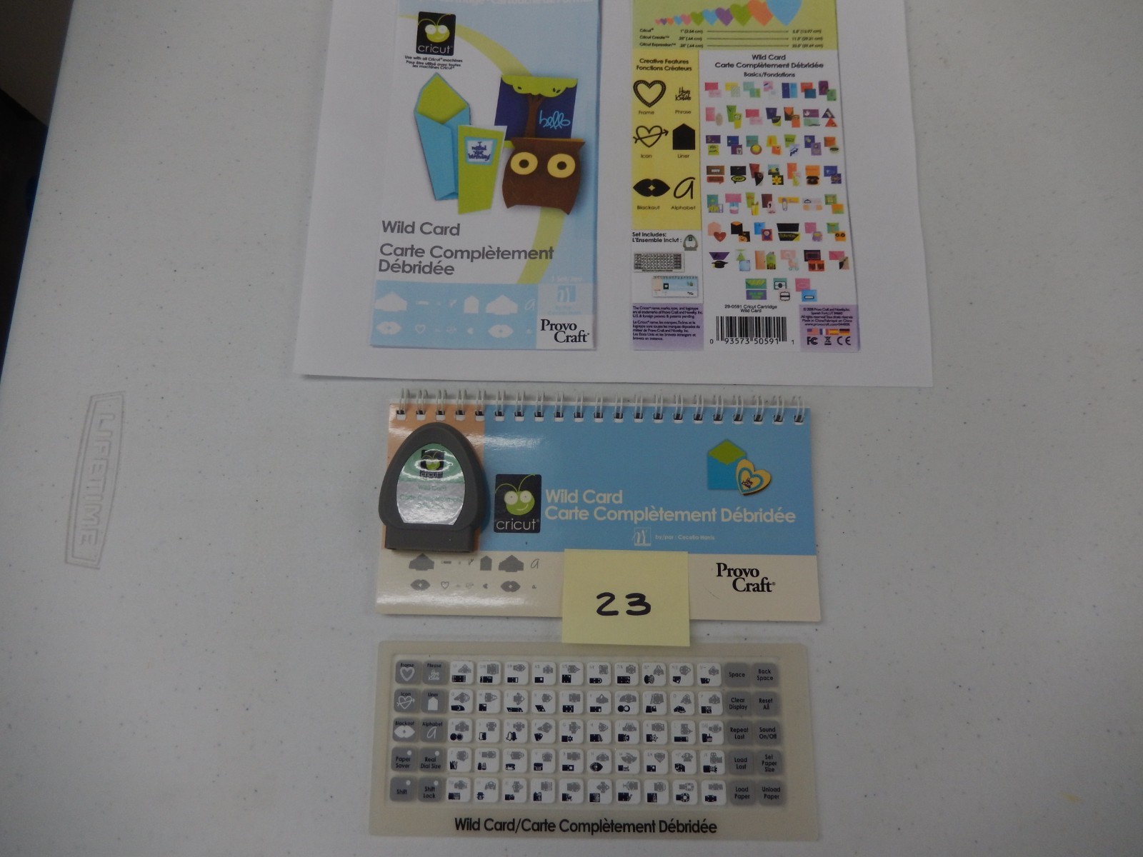 Cricut Cartridge, Overlay and Book YOU PICK Title Link Status Unknown (See Desc)