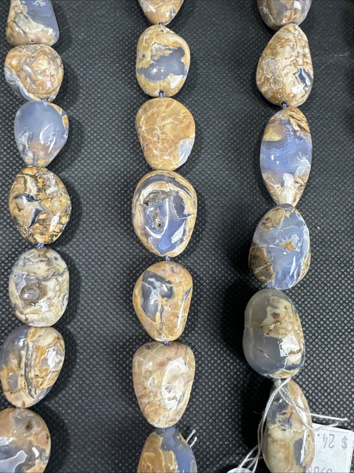 Lot of Fine Jewelry Strands Of Beads,Spacers, Pearls, Pyrite, Fire Agate & Other