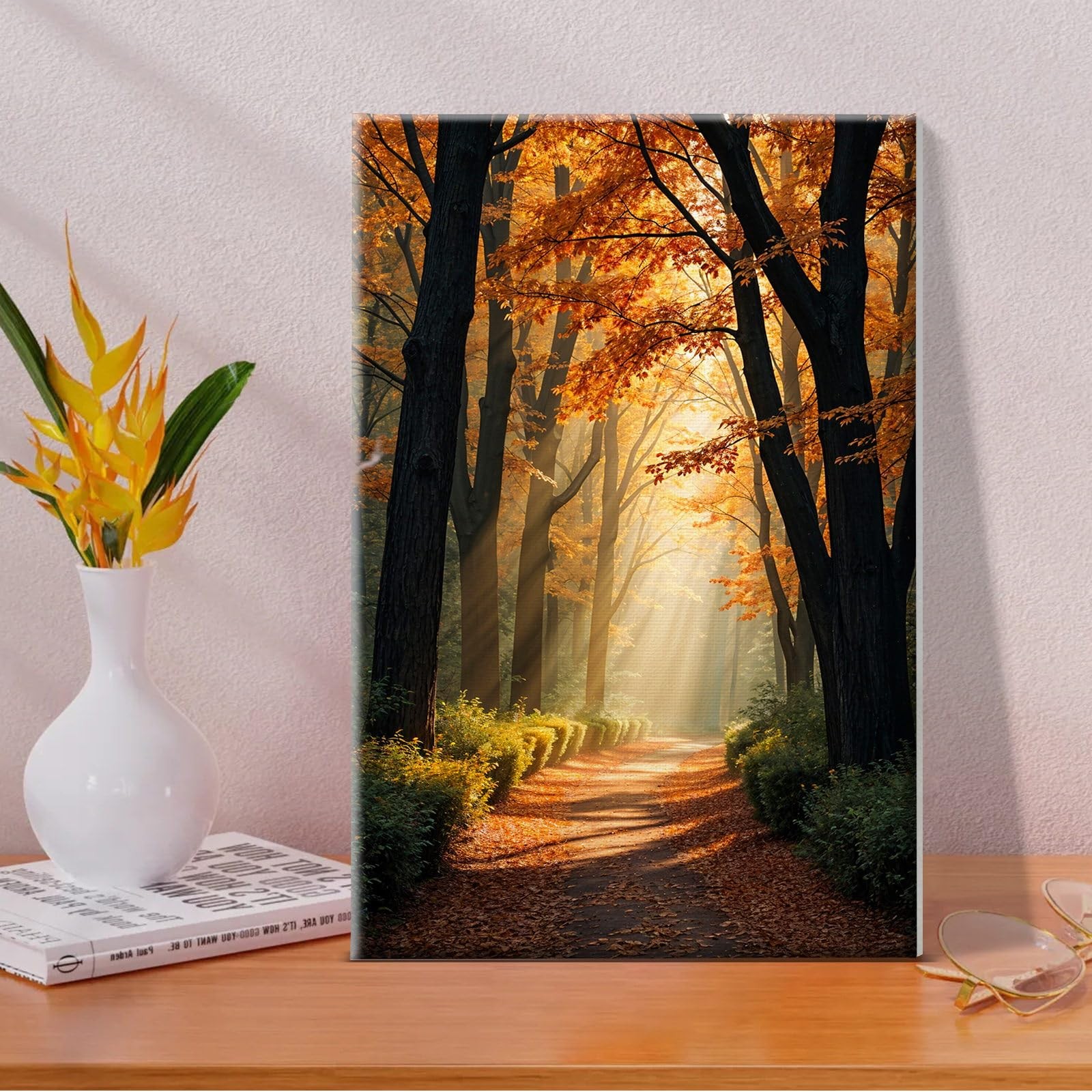 Paint by Numbers Kit for Adults with Frame Forest Paint by Number with Easel …