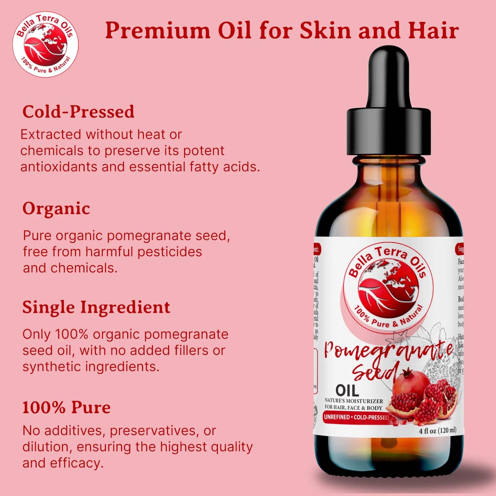 bulk Wholesale Pomegranate Seed Oil – Gallon