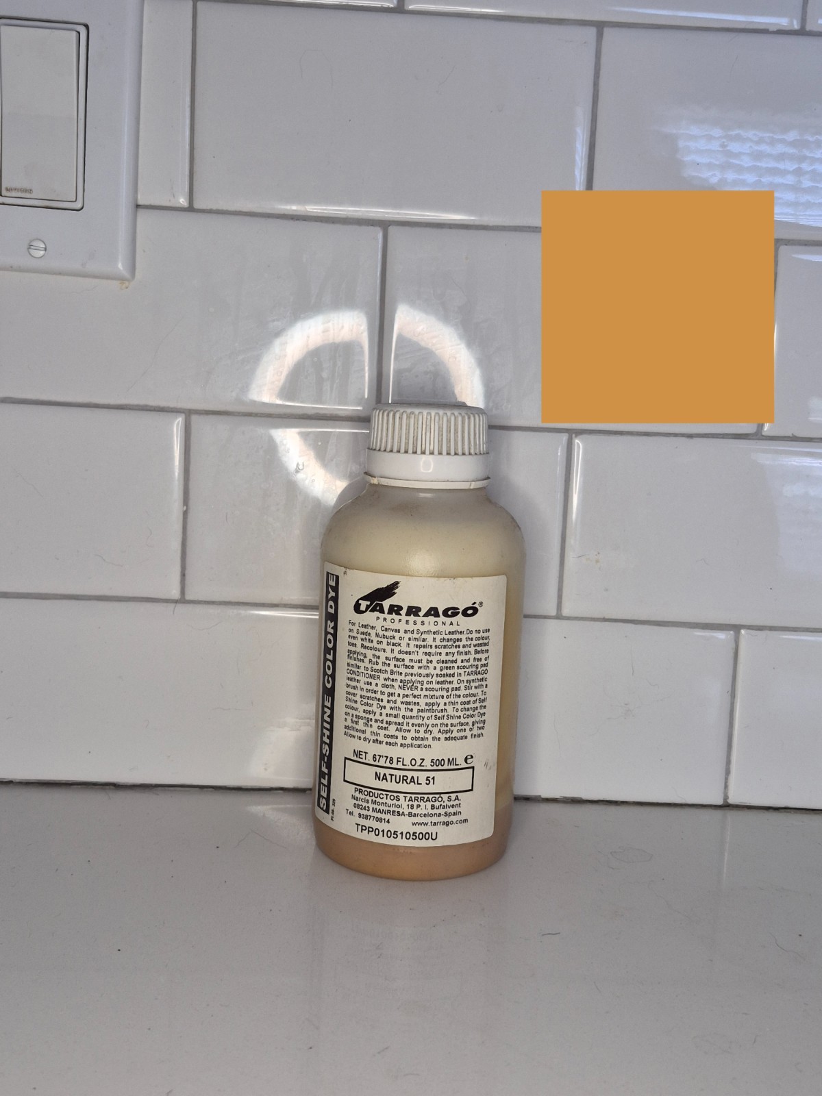Tarrago Self Shine Color Dye, 500ml