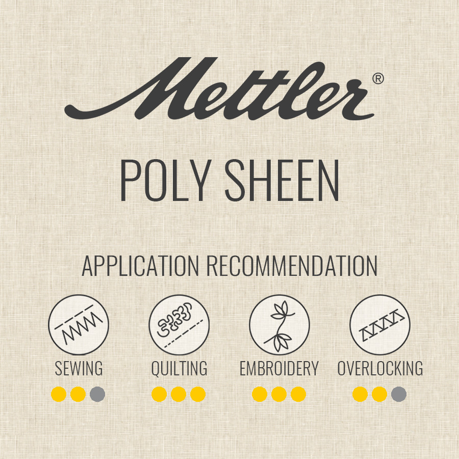 Royal Blue 3543 | Poly Sheen – #3406 (200M / 220Y Spool) | Mettler