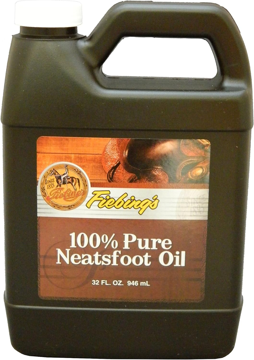 100% Pure Neatsfoot Oil, 32 Oz. – Natural Leather Preservative
