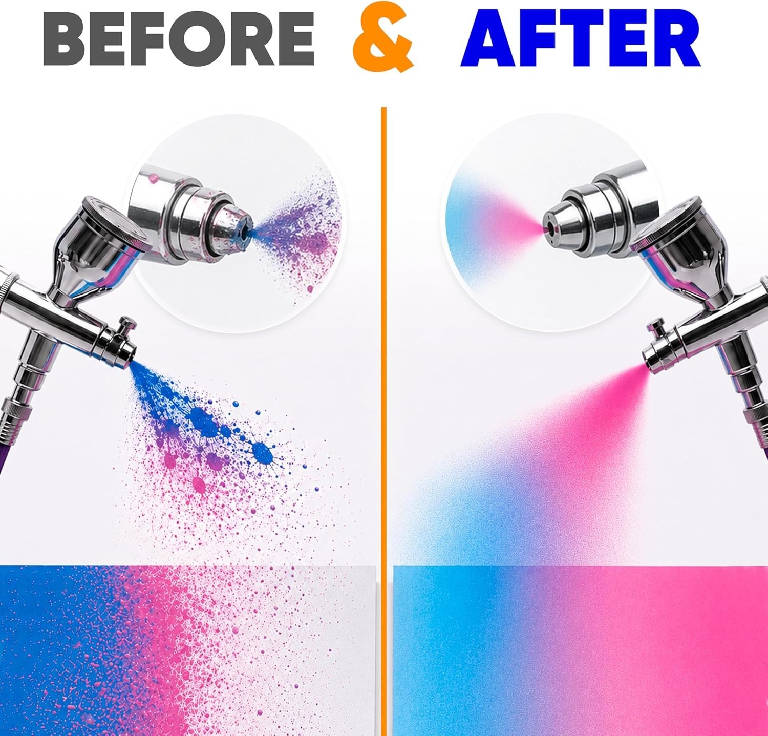 Airbrush Thinner for Acrylic Paint 8.45 fl oz (250 ml) – Water-Based Paint Reduc