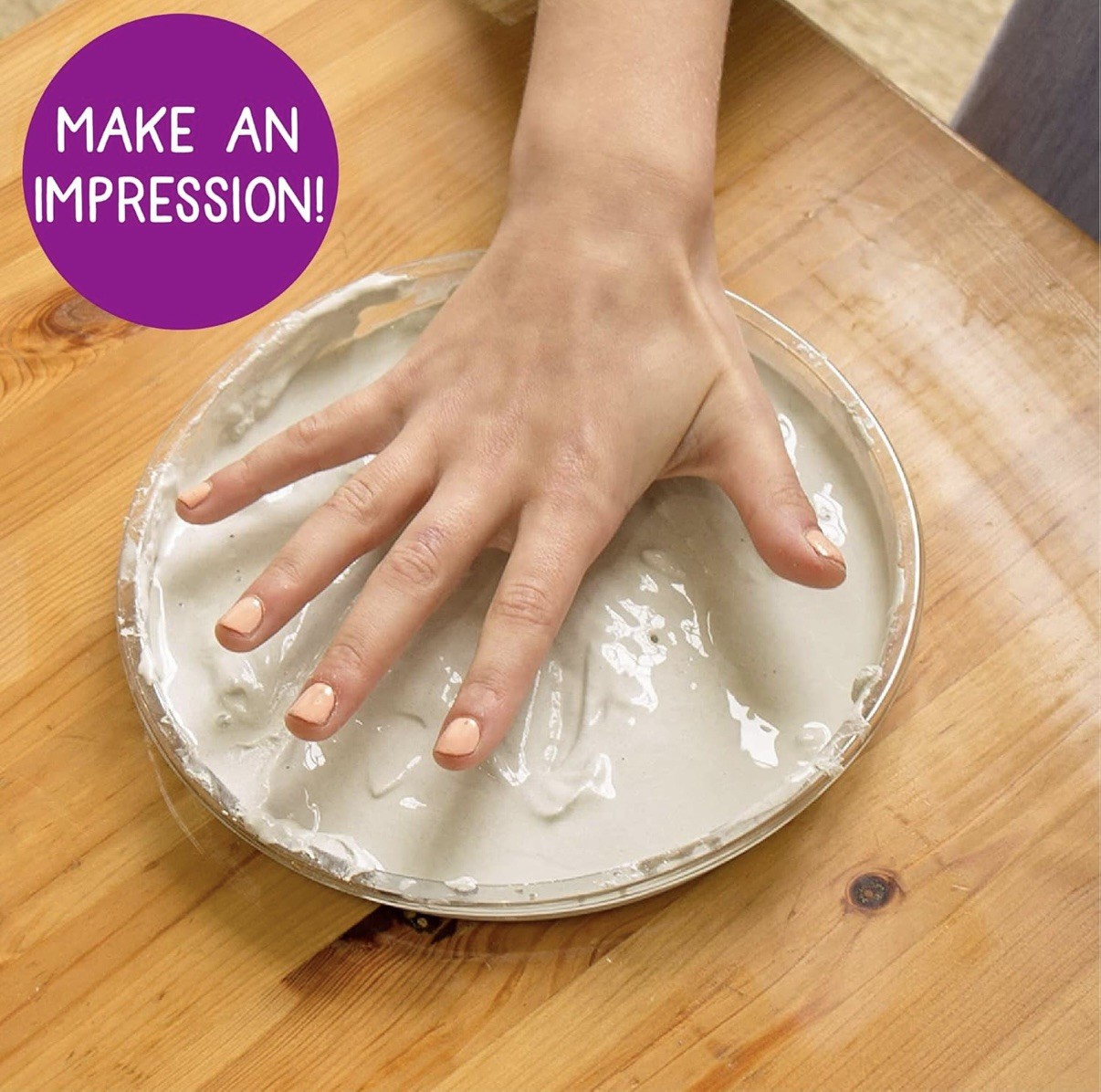 Brand New Creative Roots Create Your Own Hand Print Stone