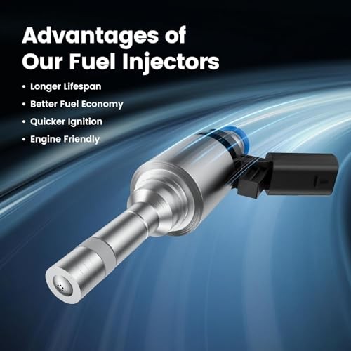 Fuel Injectors Compatible with VW Passat Jetta Beetle Eos 06H906036E 06H906036E