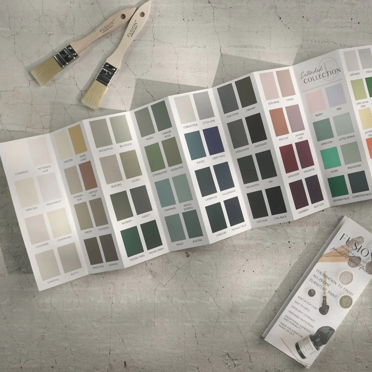 True Colour Card 2025 – Fusion Mineral Paint