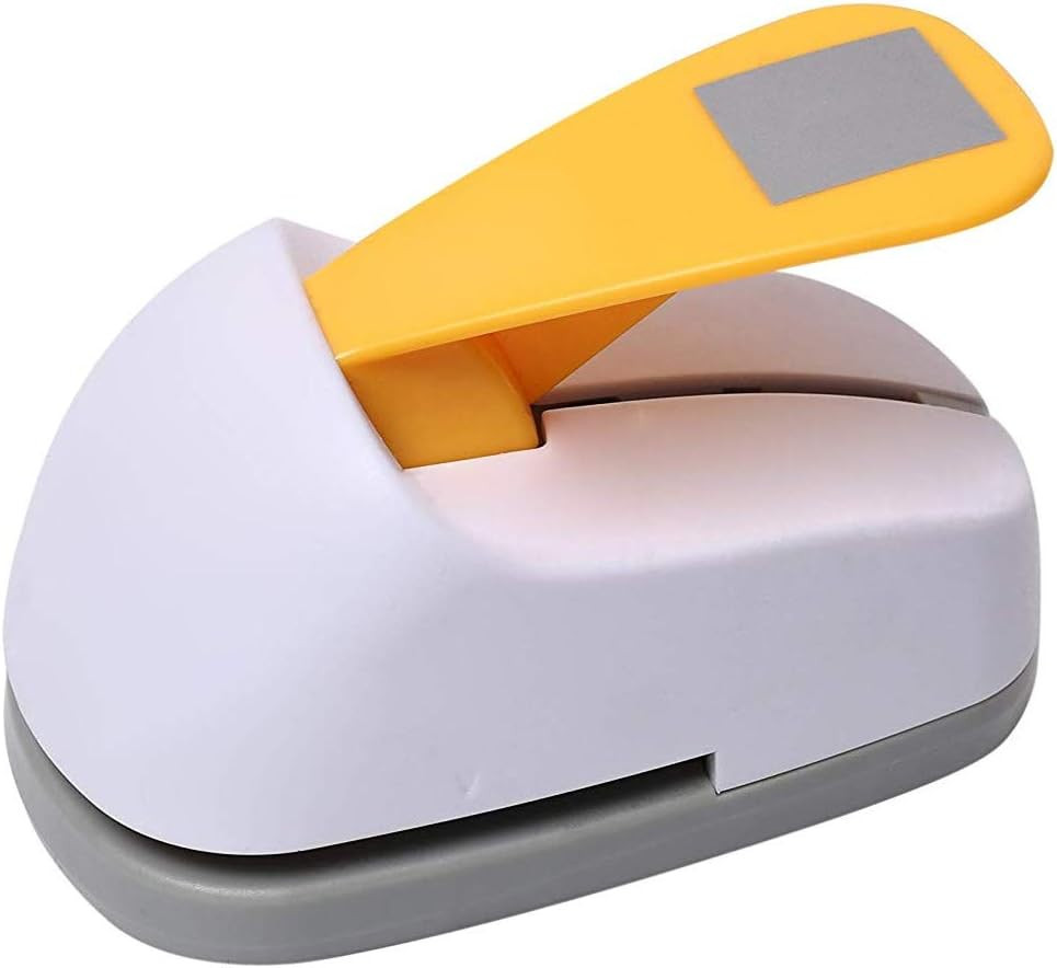 Craft Lever Punch 2.15X2.15 Inch Equilateral Size Square Paper Punch （Corner to