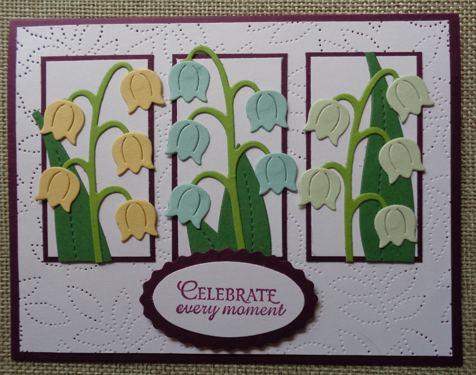 Stampin’ Up! Card Kit Lily of the Valley FRIENDSHIP Celebrate Every Moment SWEET