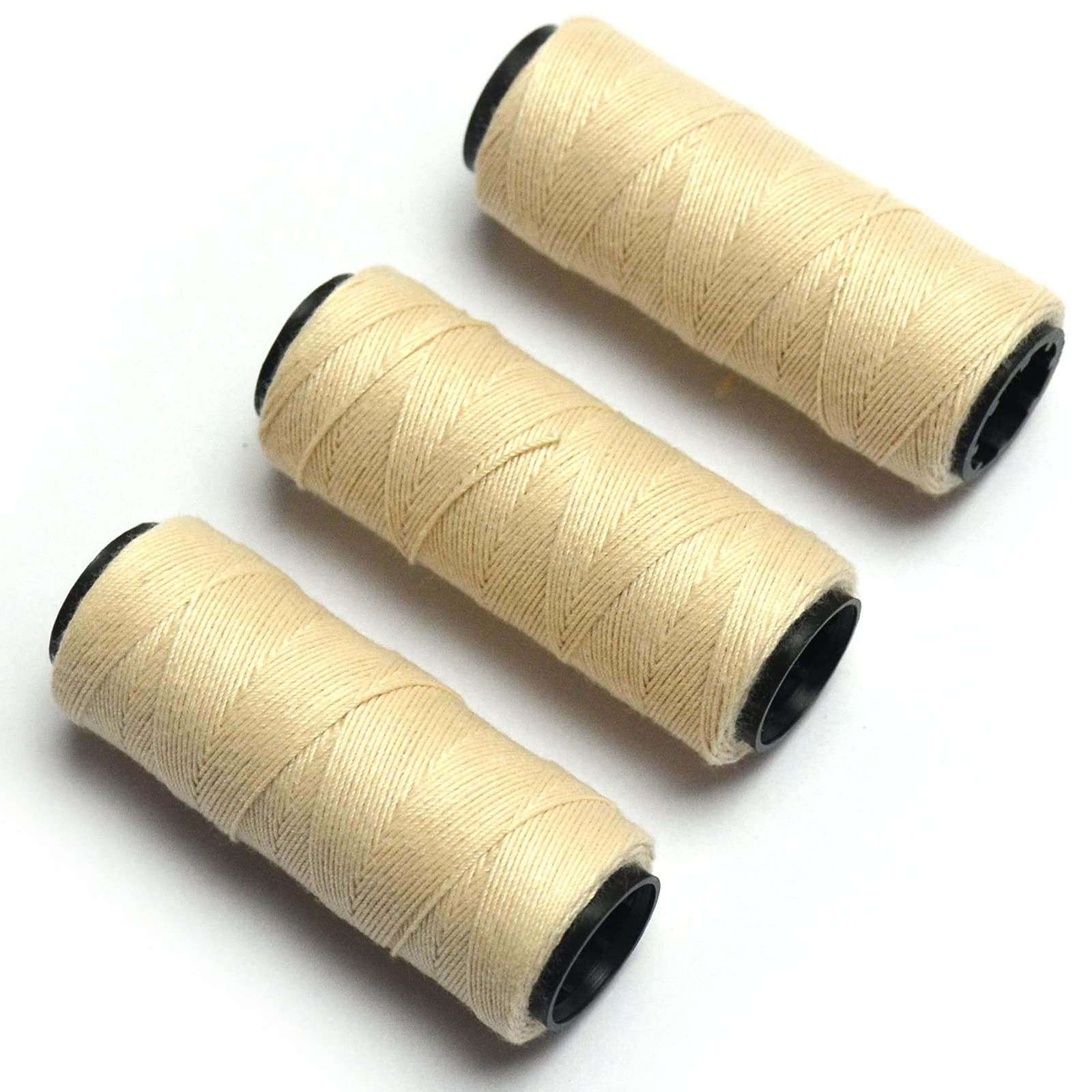 Weaving Threads 3 Rolls for Wig Making Hand Sewing Hair Weft Extension