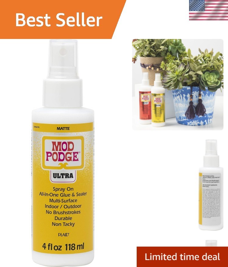Ultra Matte Spray On Sealer, 4 ounce, 1 Count