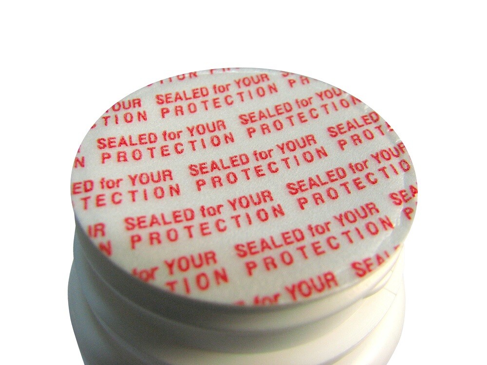 28mm Pressure Sensitive Red Foam Cap Liner Tamper Seal Sealed for Protection USA