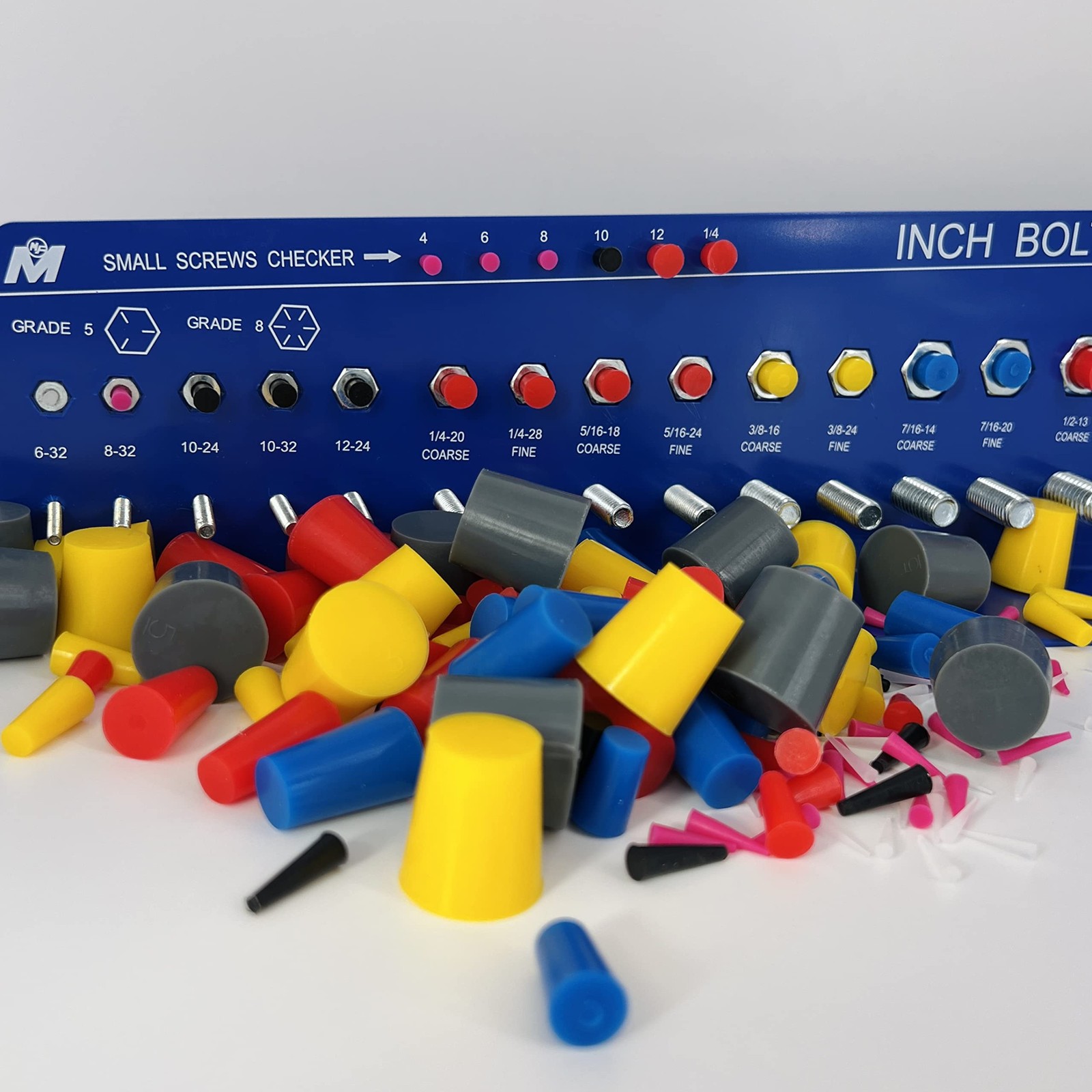 235 Piece Silicone Rubber Plug Set Sizes 1/32″ to 1″ Tapered Stoppers for P…