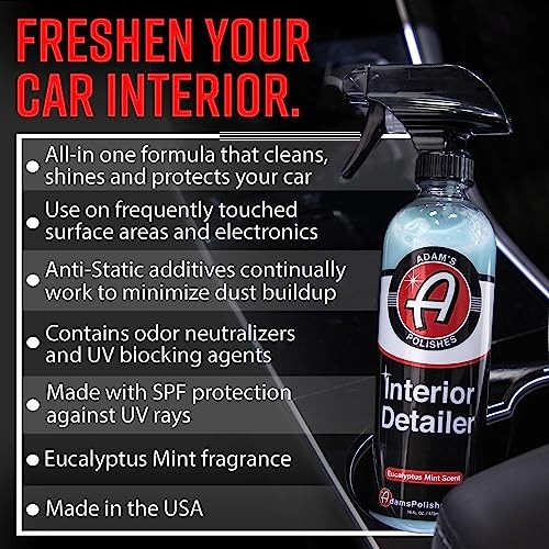 Interior Detailer 16oz – Total Car Interior Cleaner, 16 Fl Oz (Pack of 1)