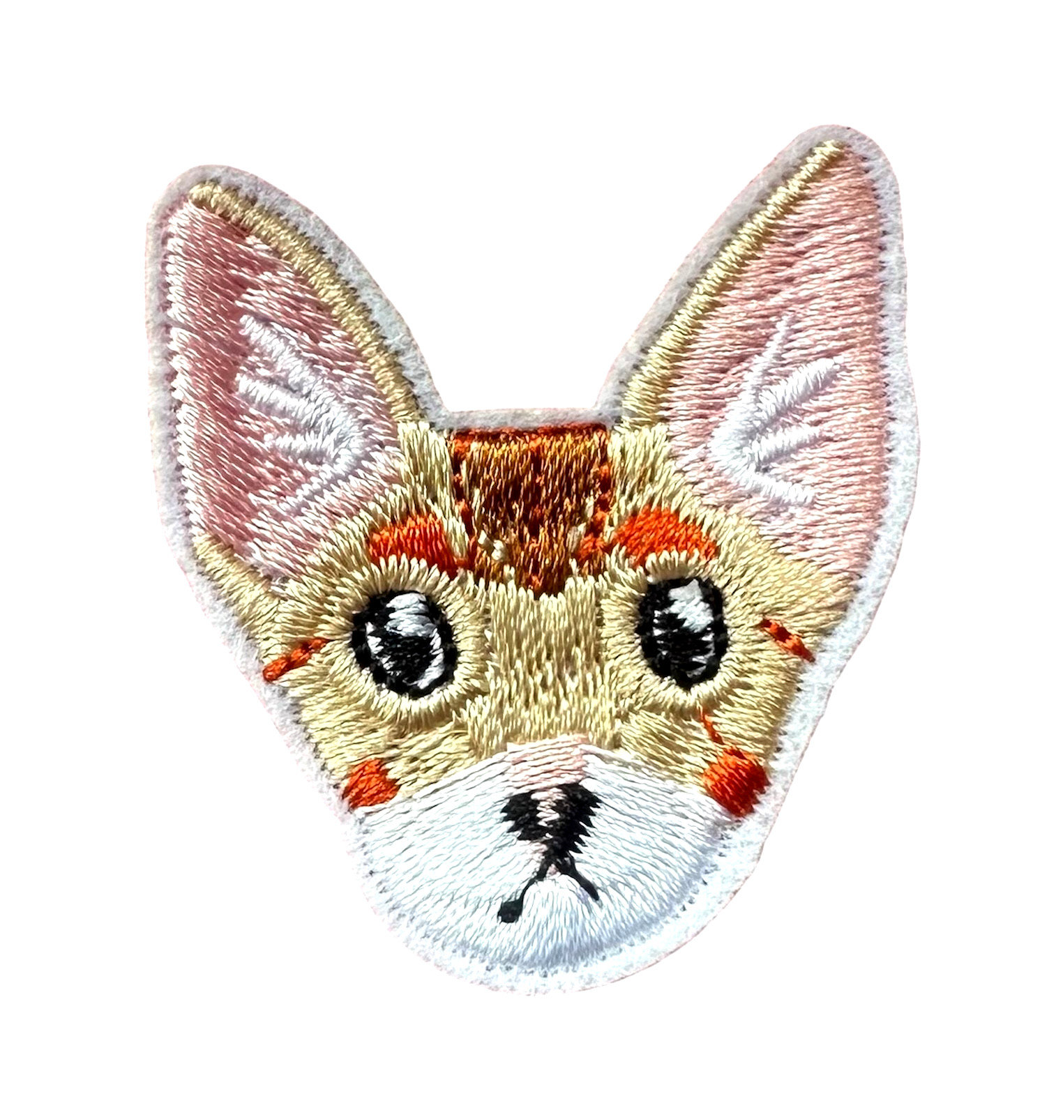 Cute Animal Face embroidered Iron-On 1+1/2 x 1+3/4 inch FREE SHIPPING
