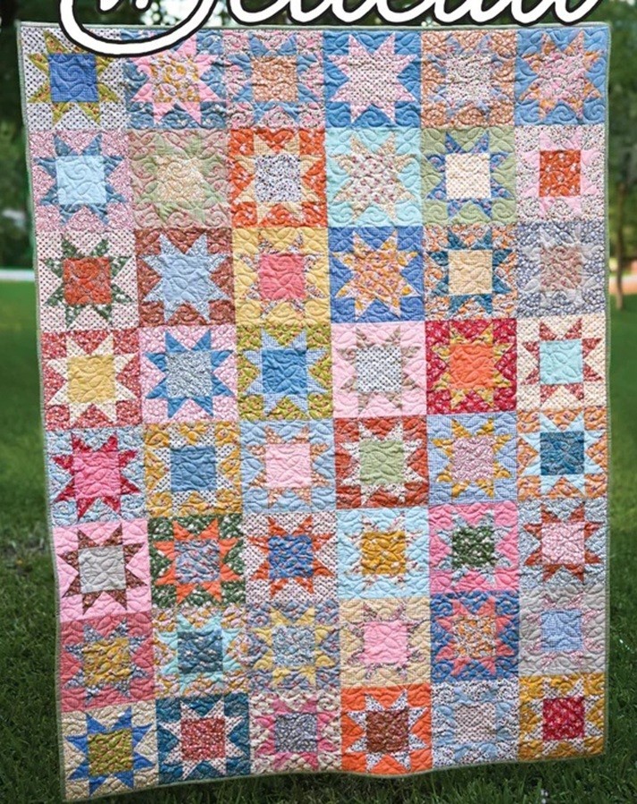 Bedelia Quilt Pattern- Using Fat Eighths or Fat Quarters