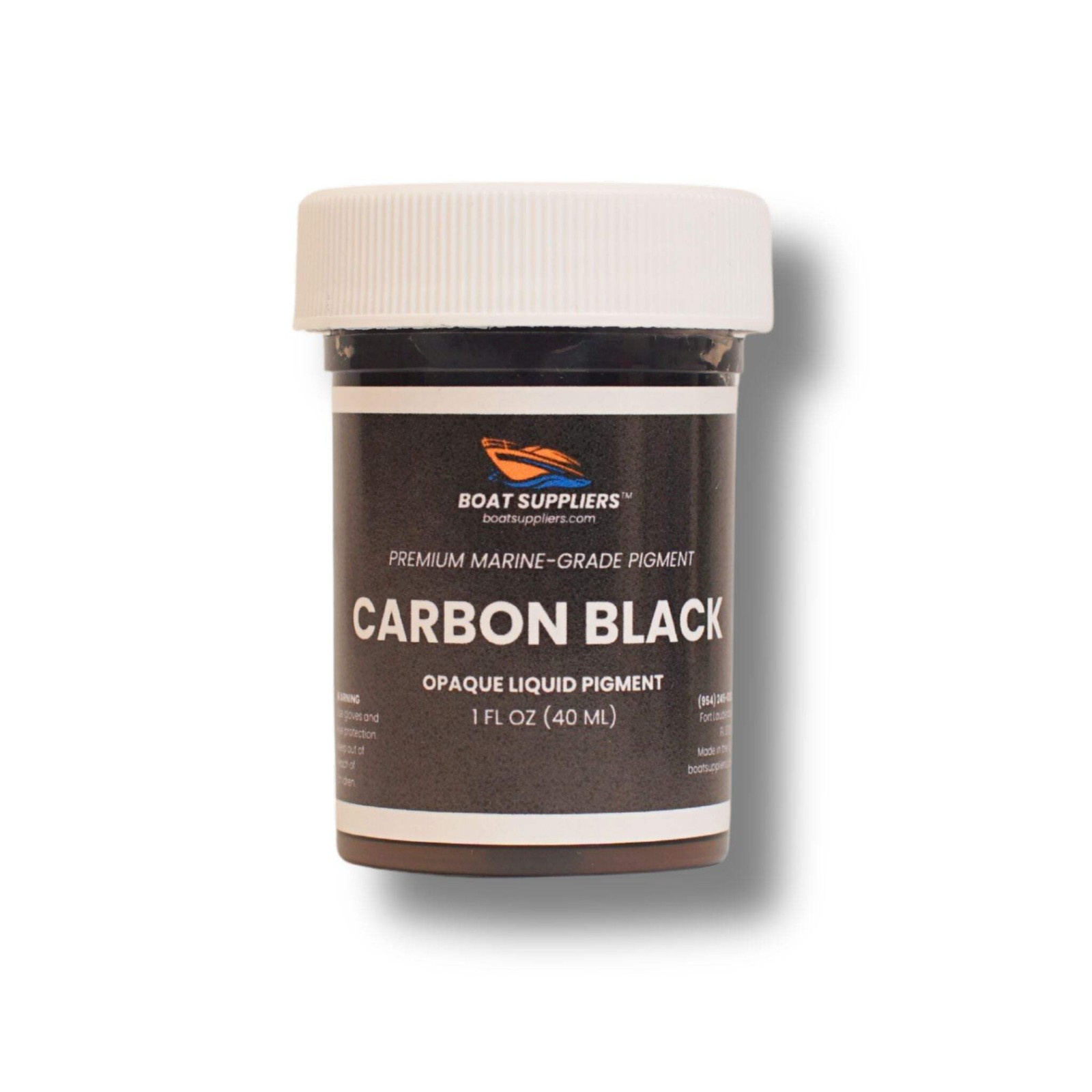 Black Epoxy Resin Pigment – Opaque Liquid Colorant for Resin Art & Gelcoat 1oz