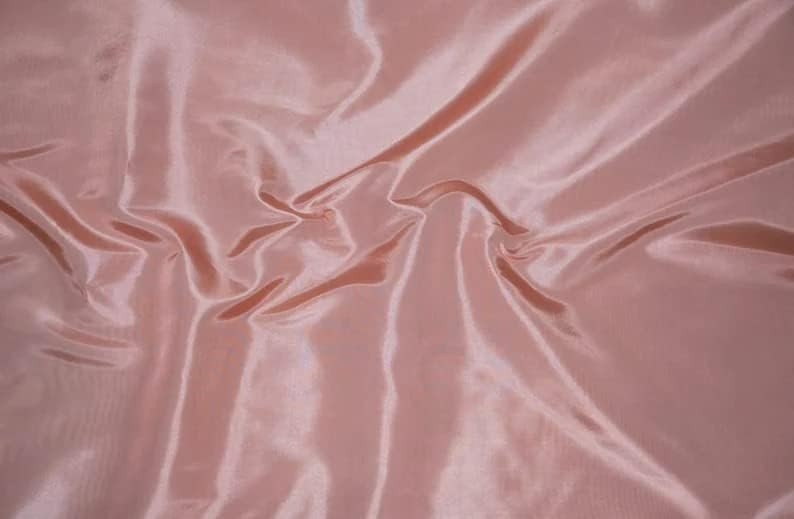 Blush/ Pink Taffeta Solid Fabric58″ Wide / Sold by yard