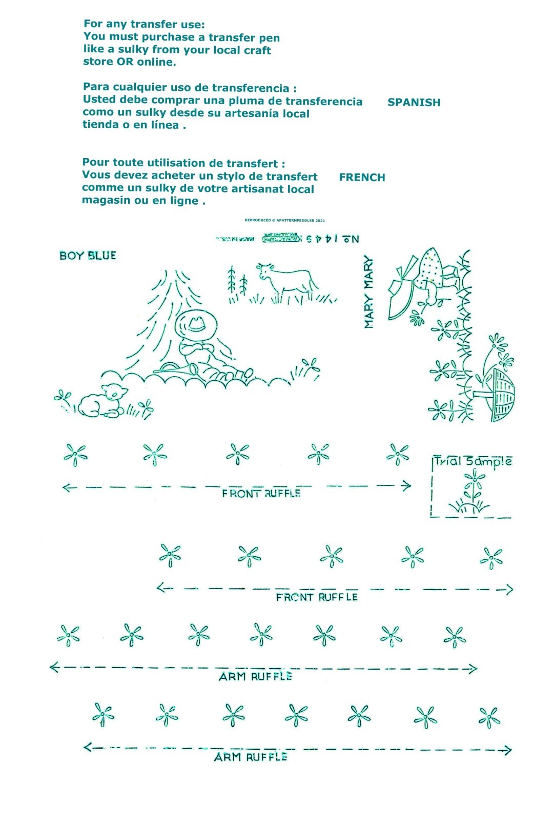 McCall 1449 Pattern Unisex Romper Playsuit Toddler Boy Girl Embroidery