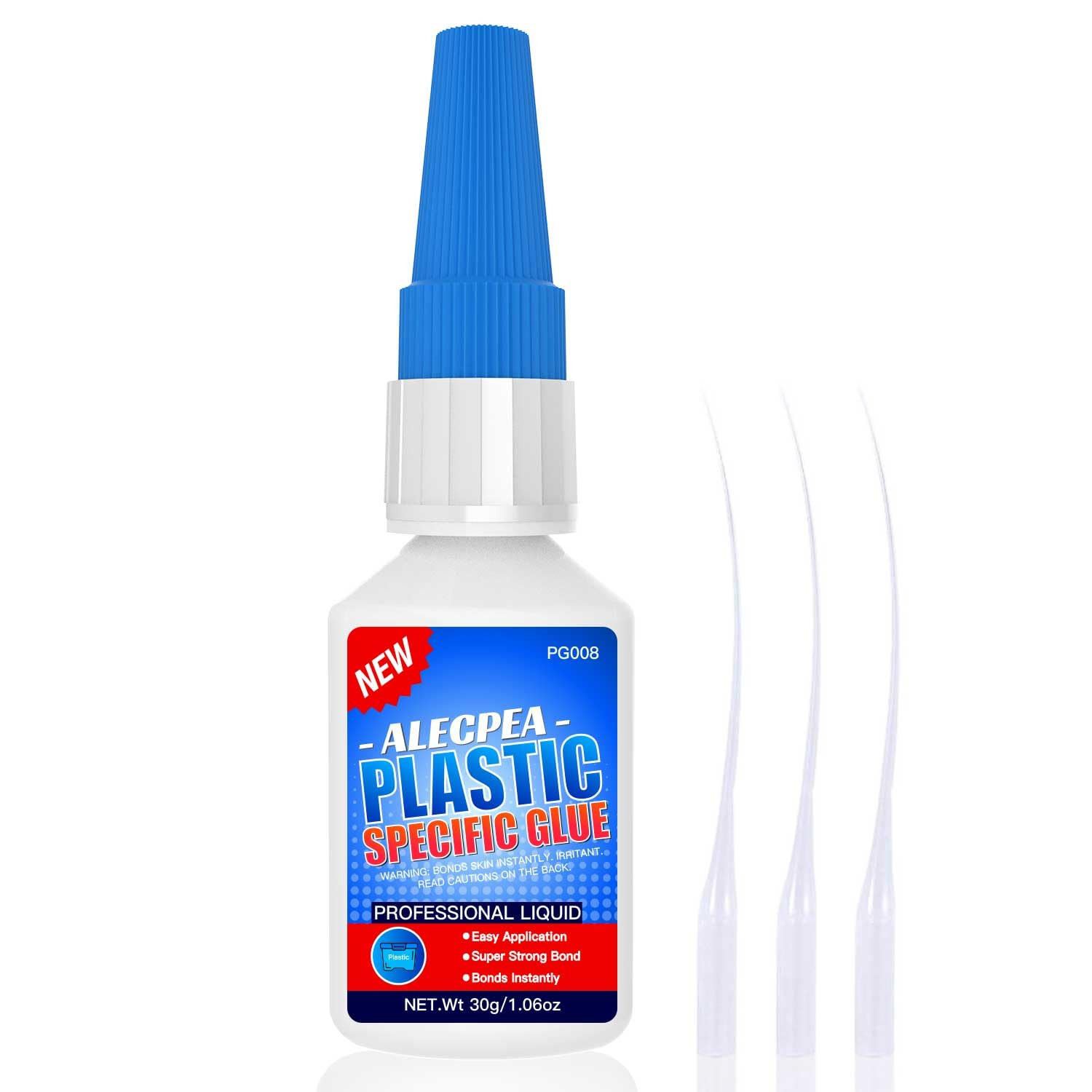 30G Plastic Glue – Ultra-Strong Adhesive for Plastic Models, Acrylic, DIY Crafts