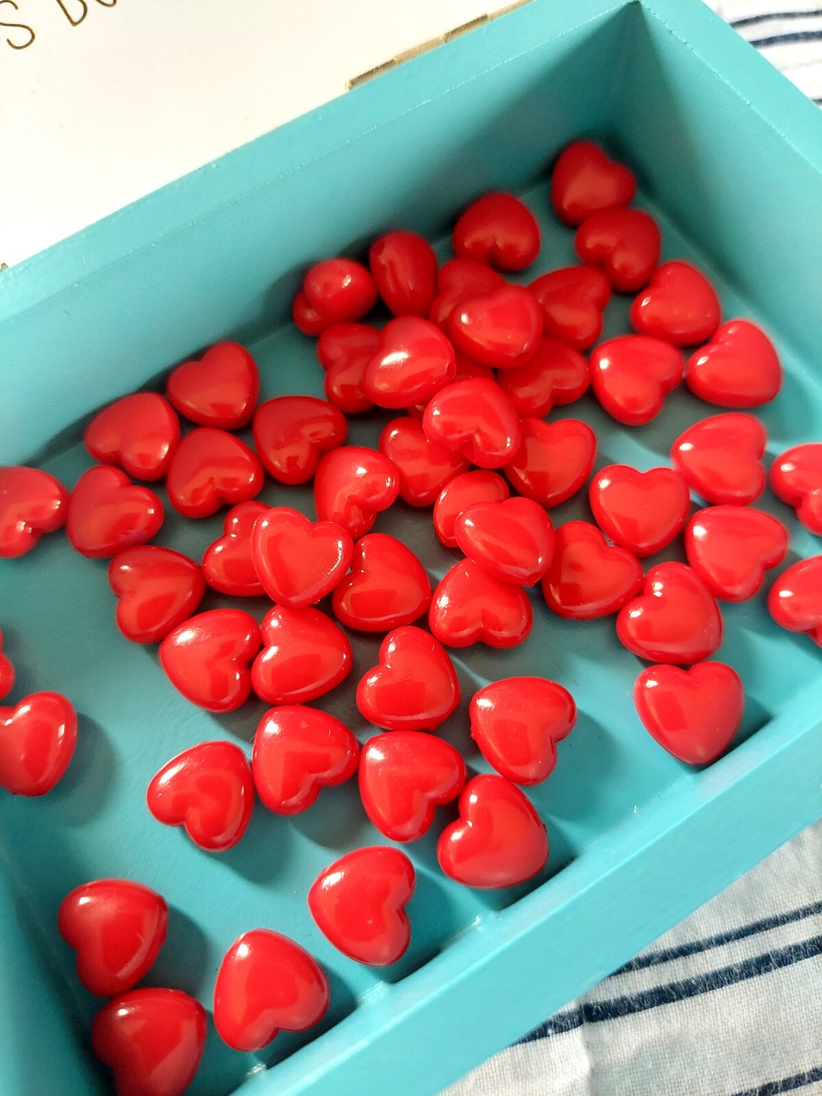 50 Bulk Heart Beads Red 11mm Acrylic Beads Wholesale Bulk Jewelry Valentine’s
