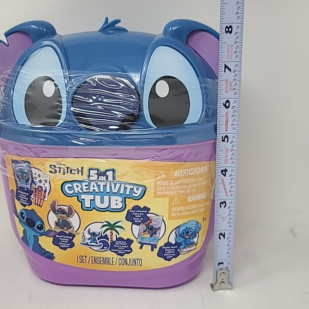 NEW Stitch 5 in 1 Creativity Tub Toy Painting Activity