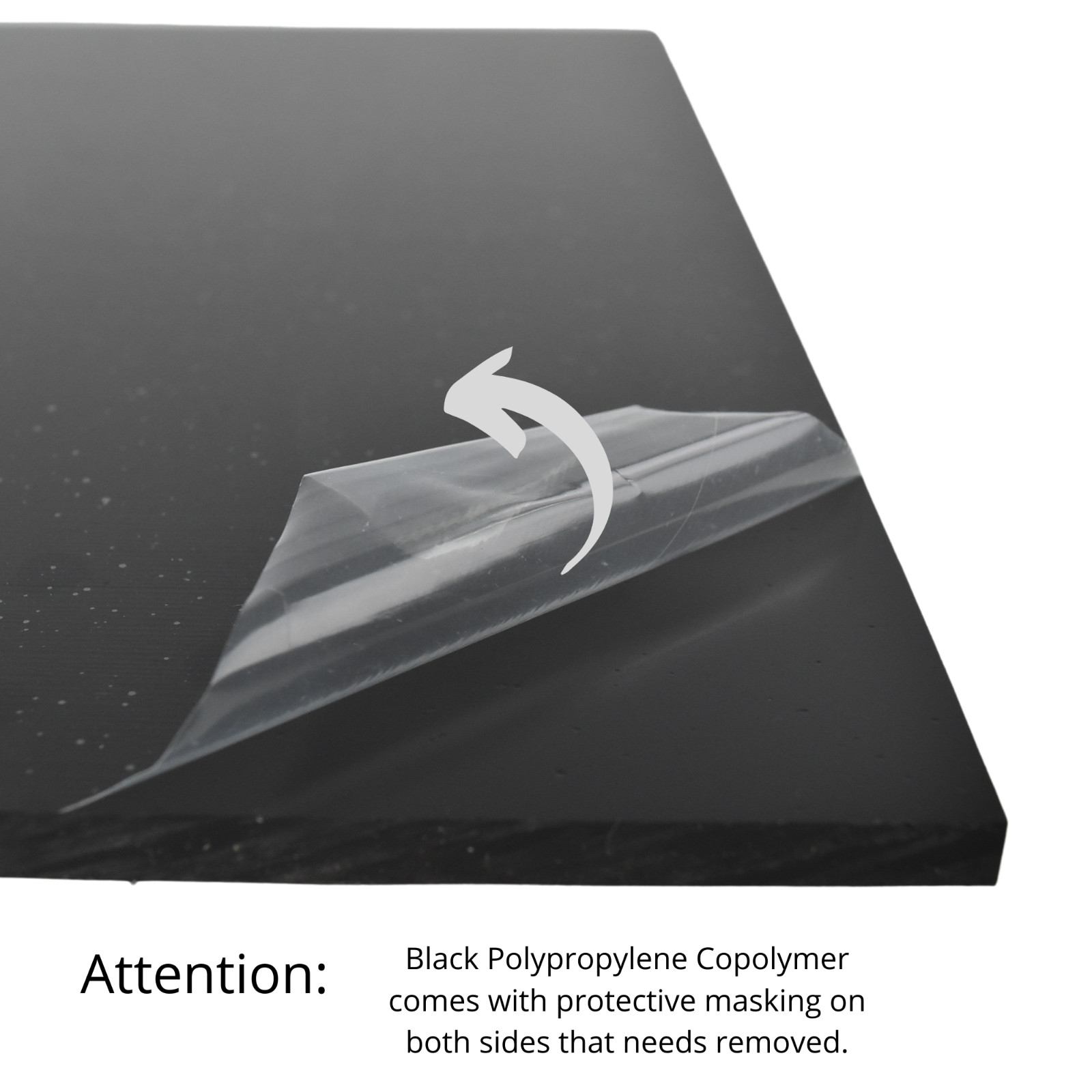 Polypropylene Copolymer (PPC) Plastic Sheet, Various Sizes and Thicknesses