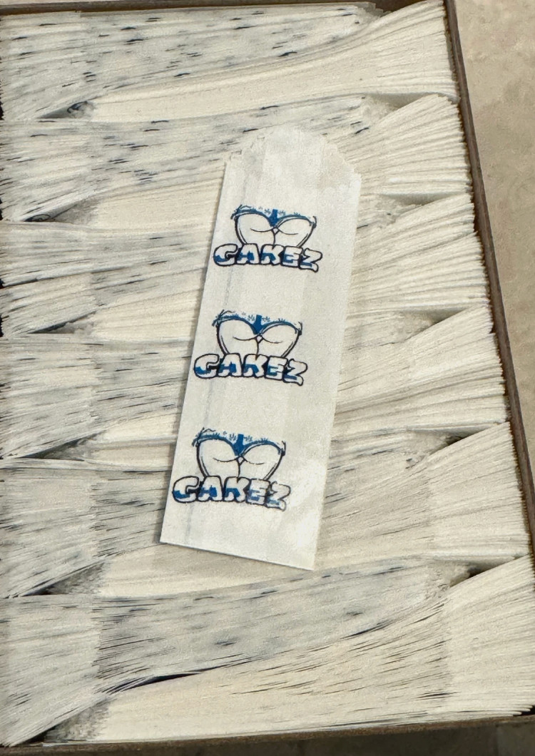 Premium 24mm Skinny Vellum Glassine Stamp Wax Paper Bags