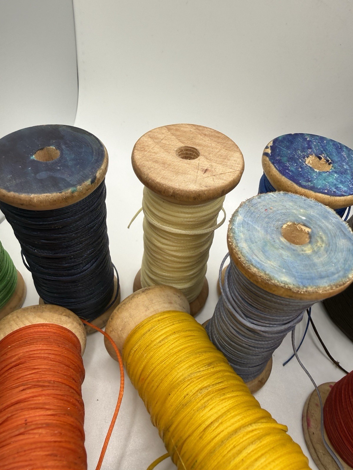 Ritza 25 Tiger Thread 1.0mm Waxed Thread Lot + Leatherworking Tools Huge Bundle