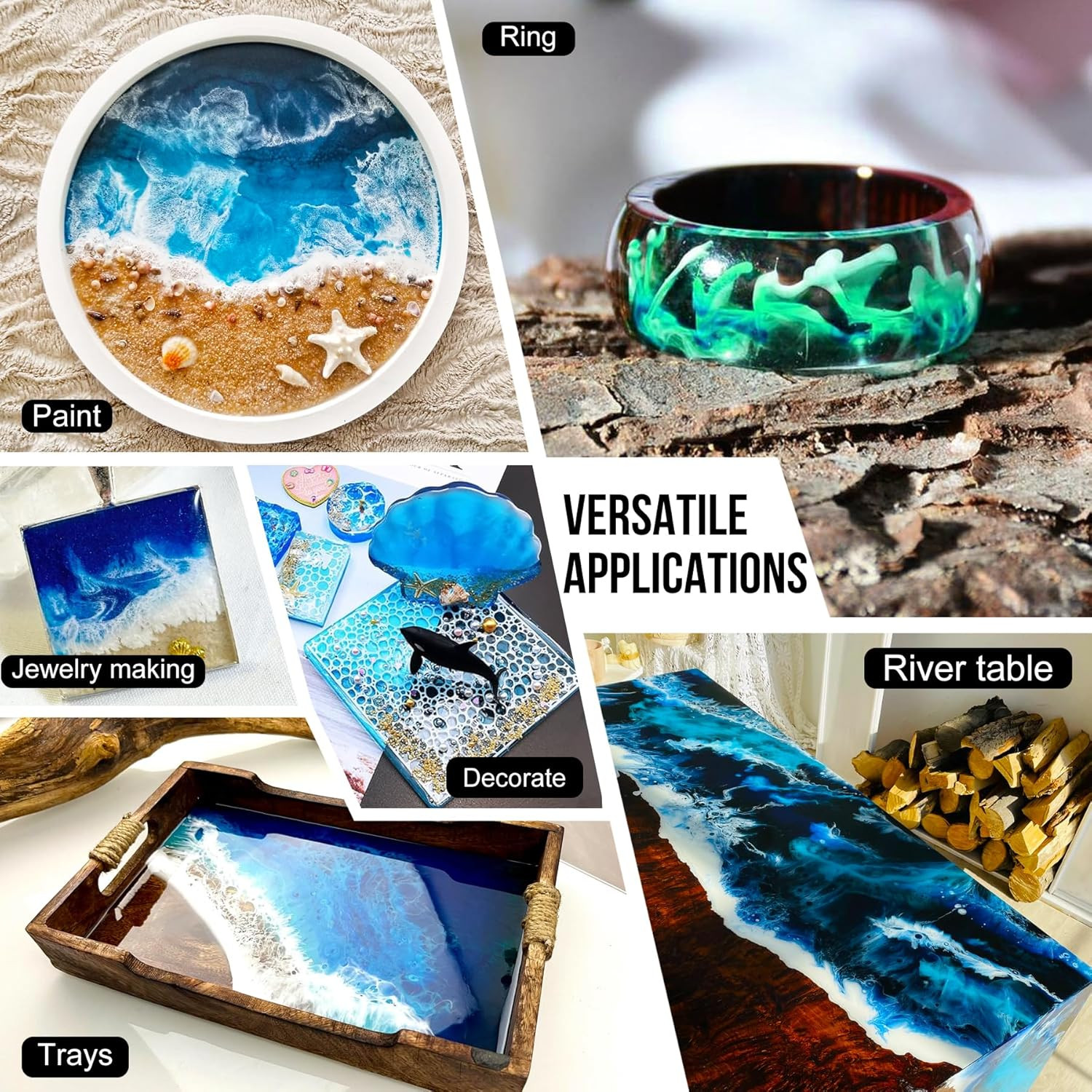 White Epoxy Resin Pigment Paste, 6Oz High Concentrated White Resin Color Pigment