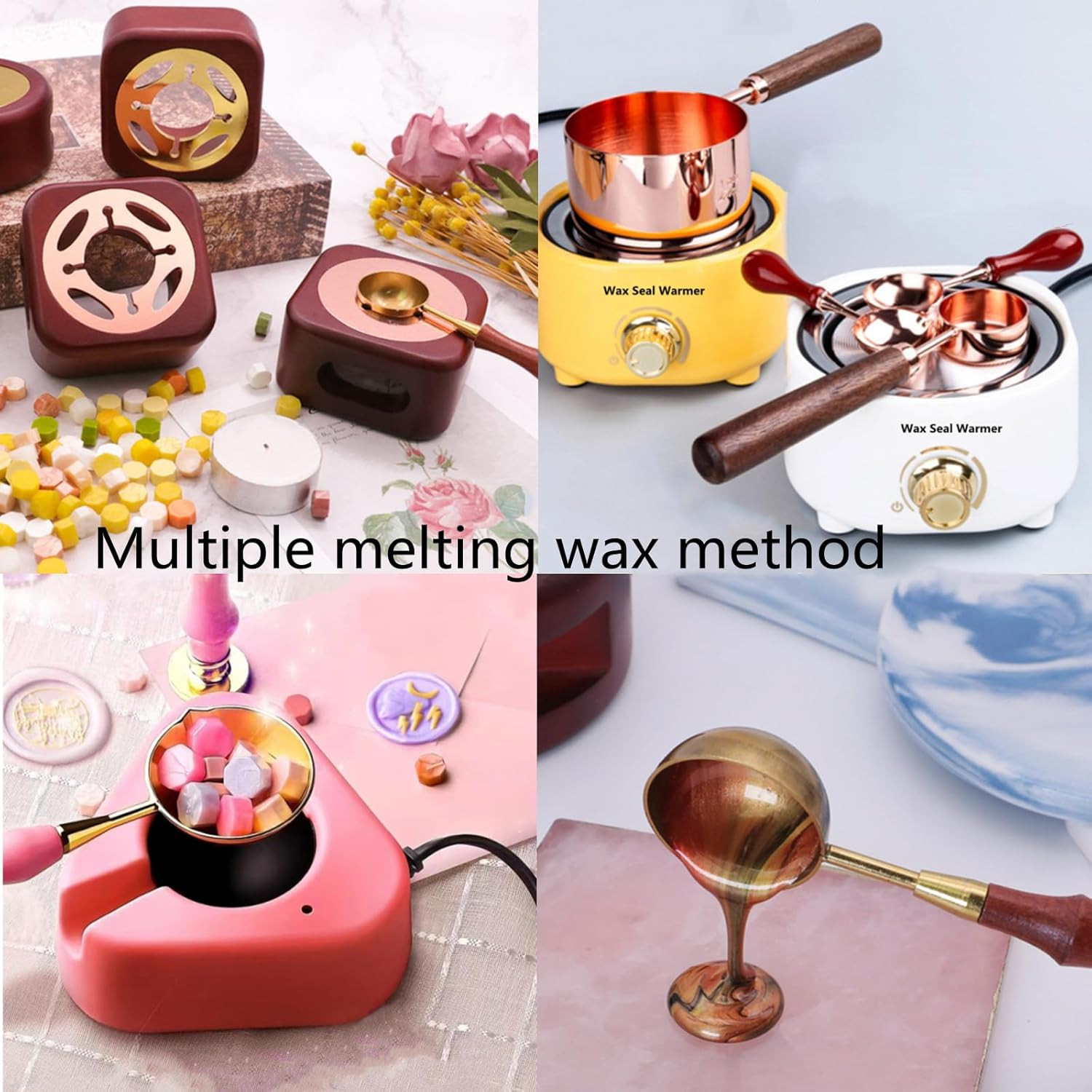 Antique Gold Wax Seal Beads, 400Pcs Sealing Wax Beads, Octagon Wax Sealing …