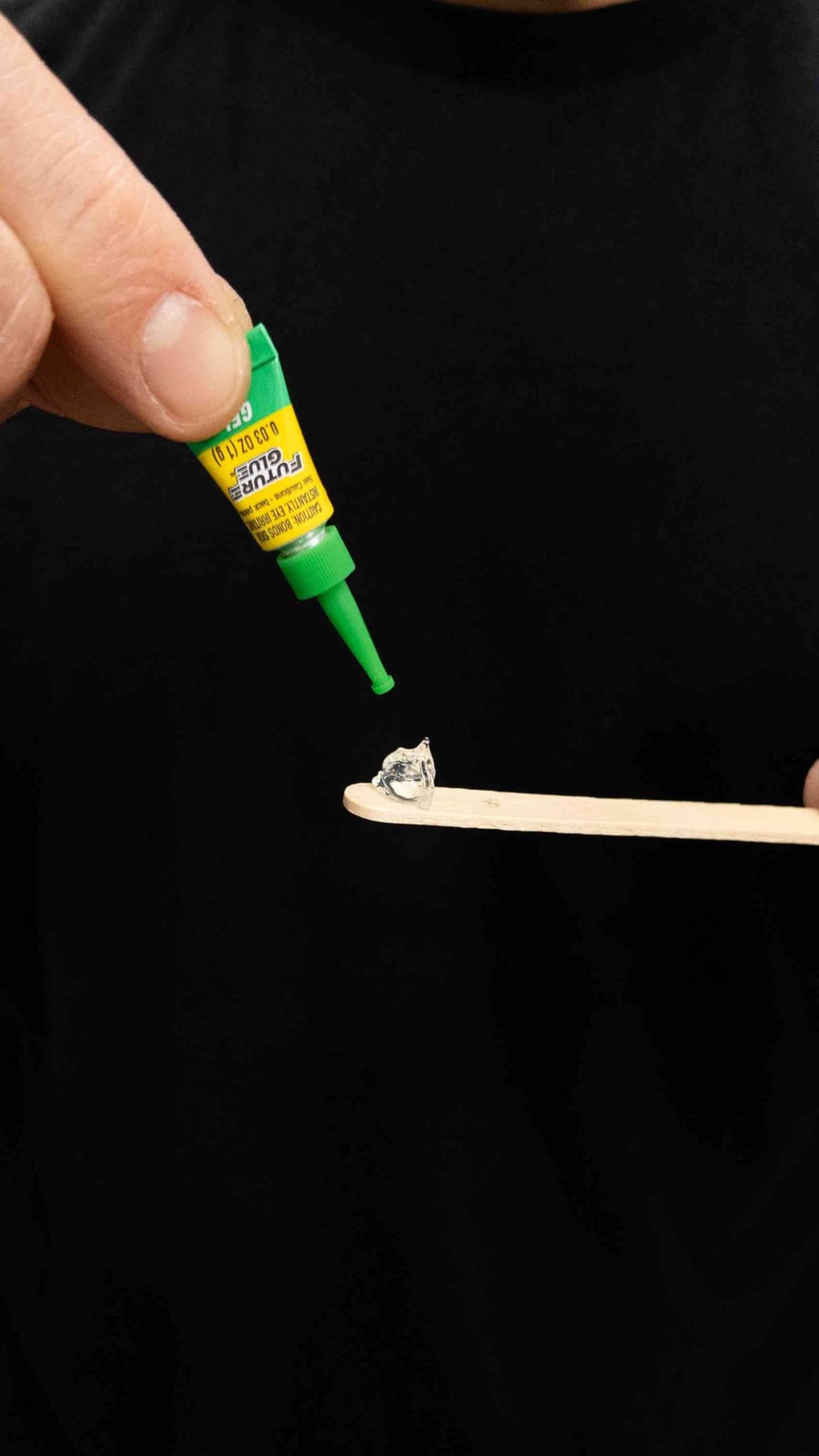 Super Glue Future Glue Gel 6 Mini Single Use Tubes, Clear, Instant Bonding, F…