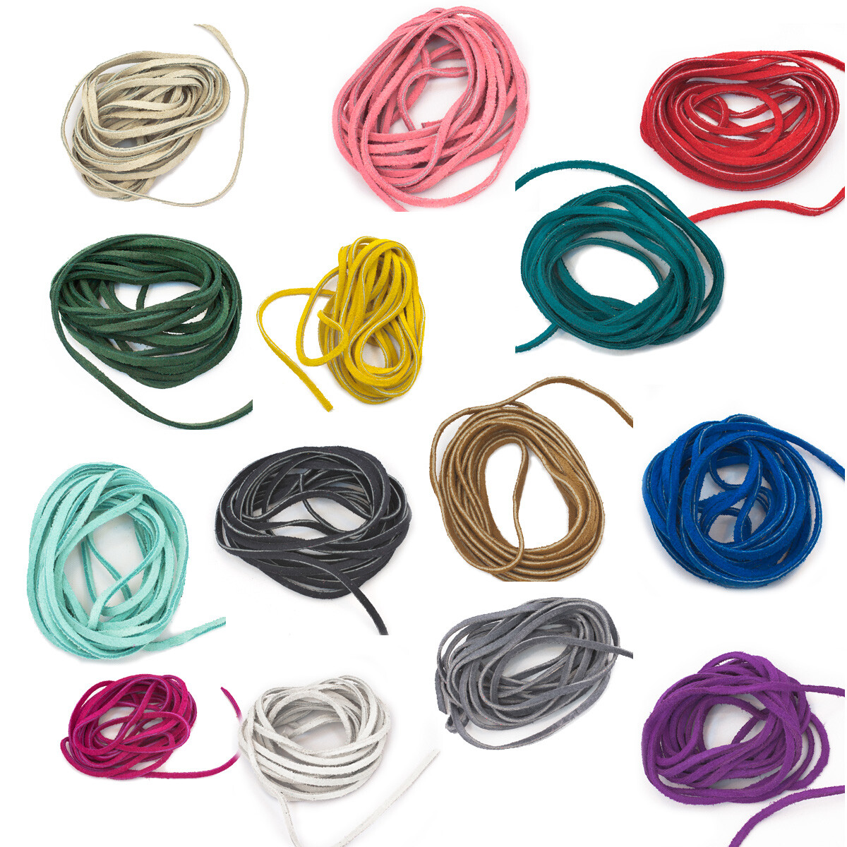 Suede Lace – Suede String – Suede Cord – 3 yds