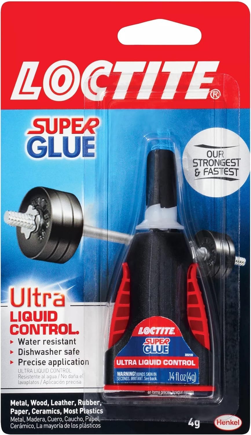 Super Glue Ultra Liquid Control 0.14 fl oz – Precision Adhesive for Repairs