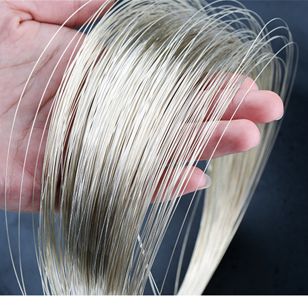 Sterling Silver Wires 925 Silver Round Wires Soft Half Hard Wire 100cm