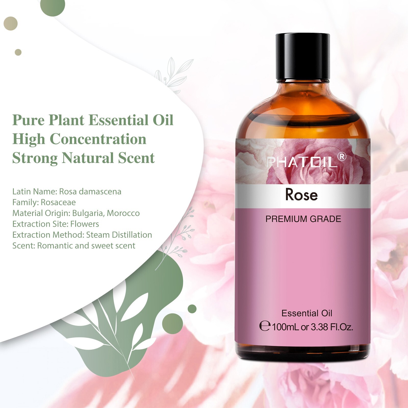 100 ML Essential Oils –100% Pure and Natural – Free Shipping -37 Fragrances Oil