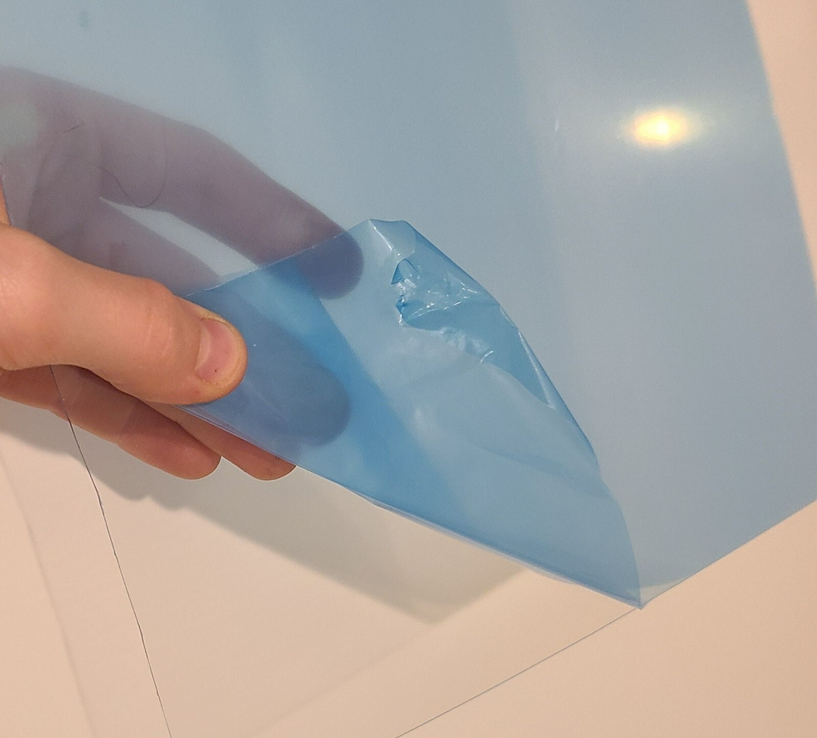 Clear Transparent PETG Vivak Moldable Plastic Film Flexible Frame Sheet Panel
