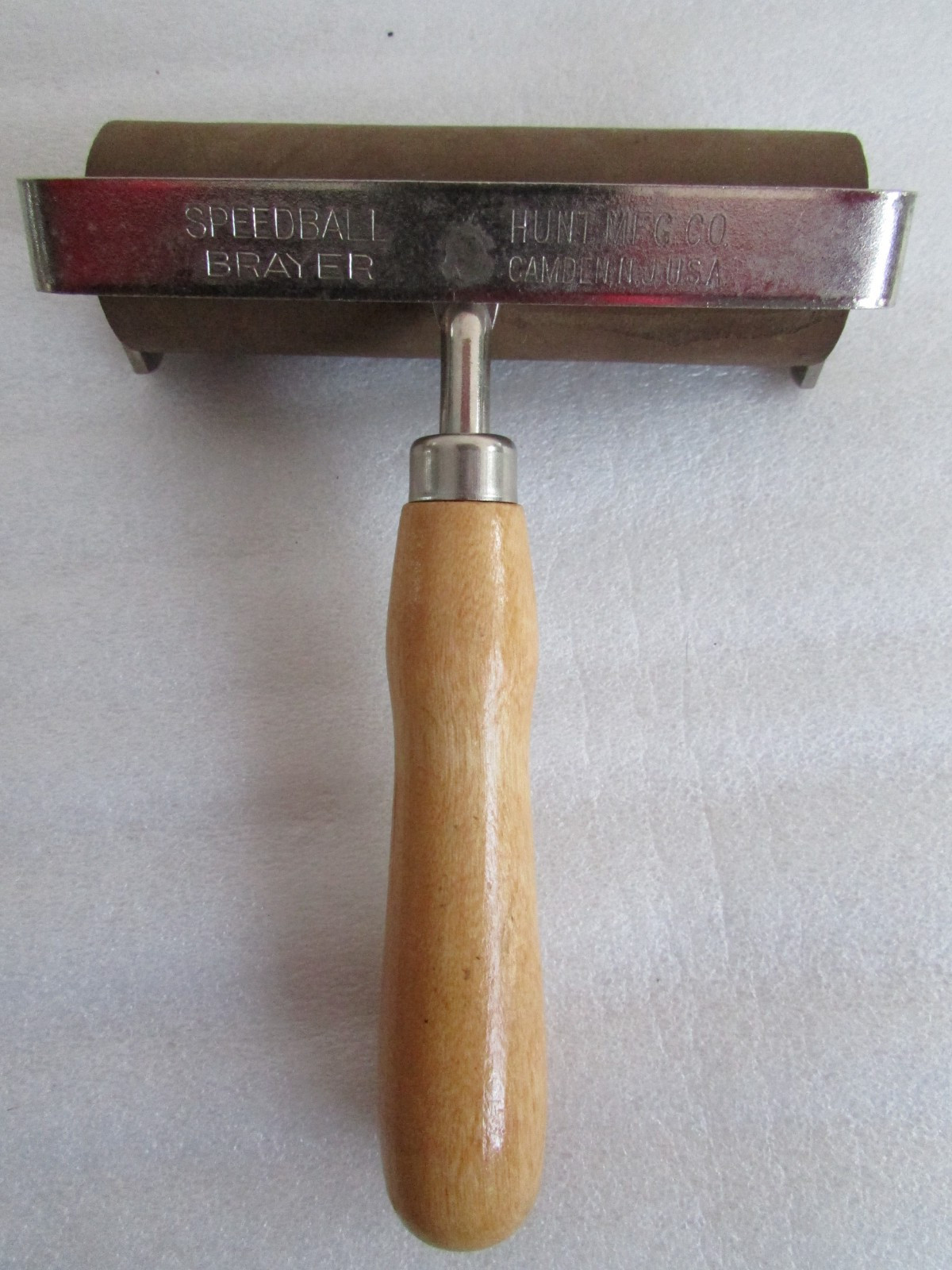 Vintage 4″ Long Speedball Roller BRAYER