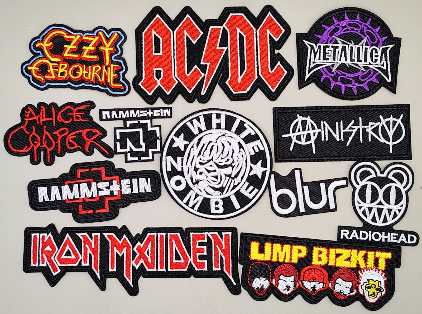 Heavy Metal Punk Rock Music Band Embroidered Patches Iron On YOU PICK -NEW ITEMS