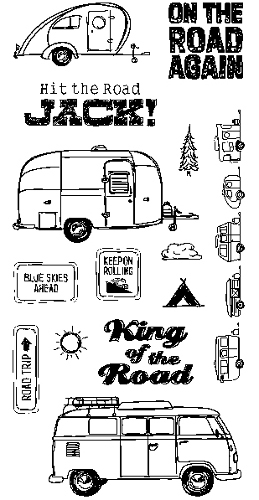 Lot of Inkadinkado 4 x 8 clear stamps to choose from