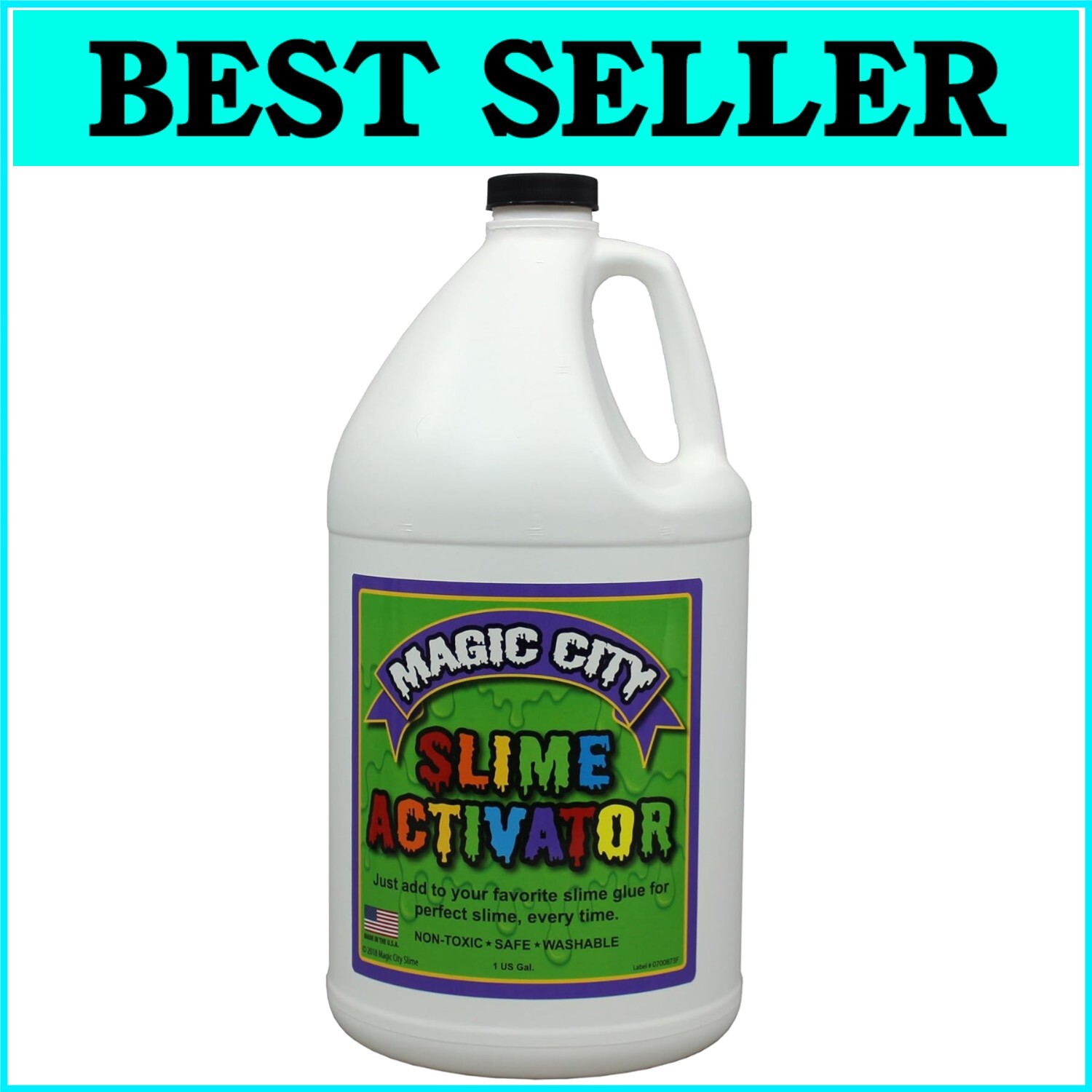 1 Gallon Non-Toxic Slime Activator – Made in America, Ultimate Slime Experience^