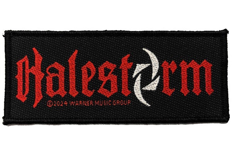 Halestorm – Logo – 4″ x 1.75″ Printed Woven Patch