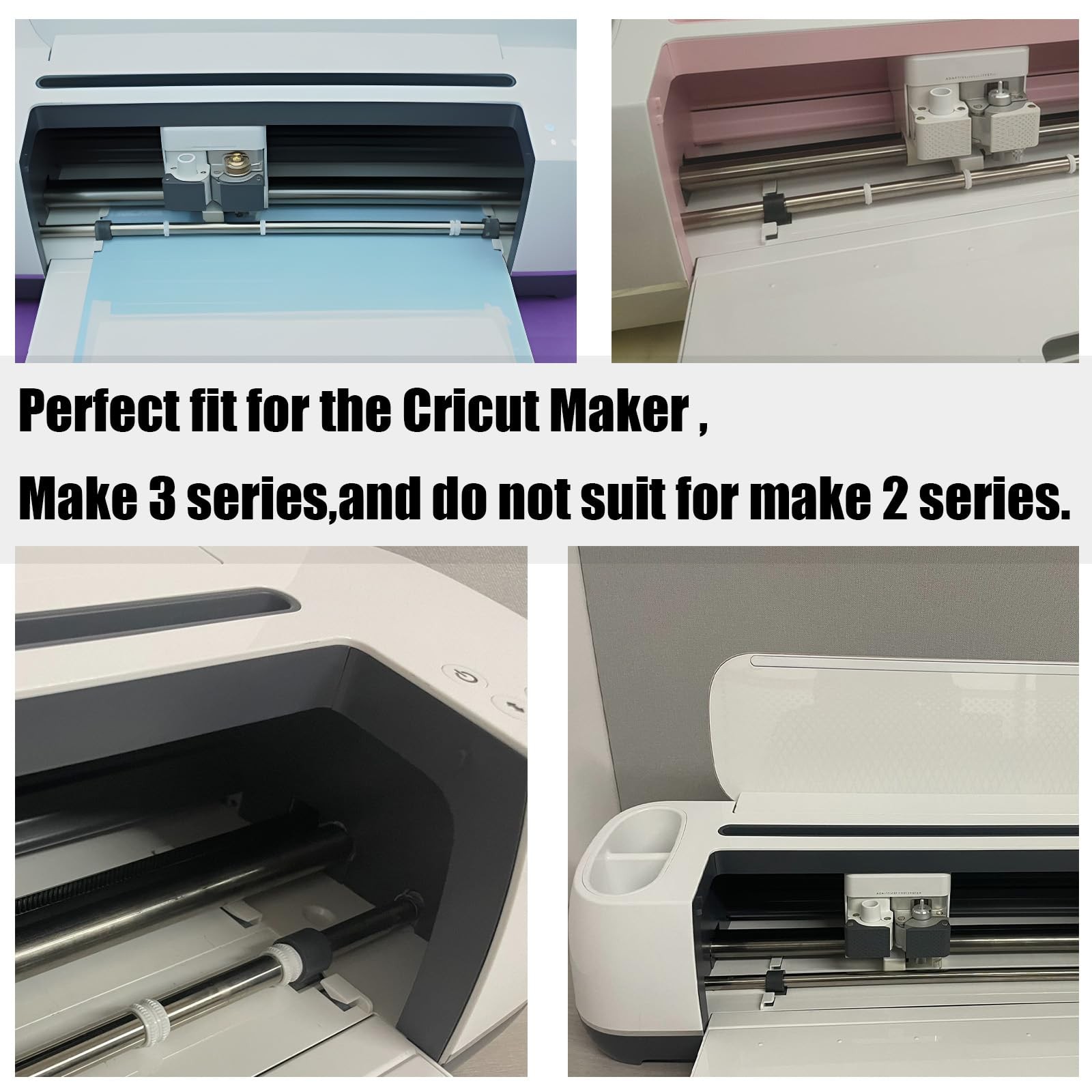 32-Pack Rubber Roller Replacement for Cricut Maker 3/Maker – Complete…